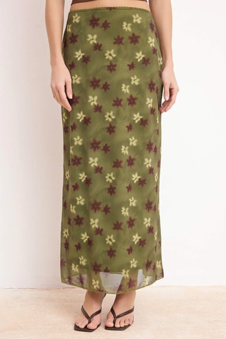 Jupe longue - Vert