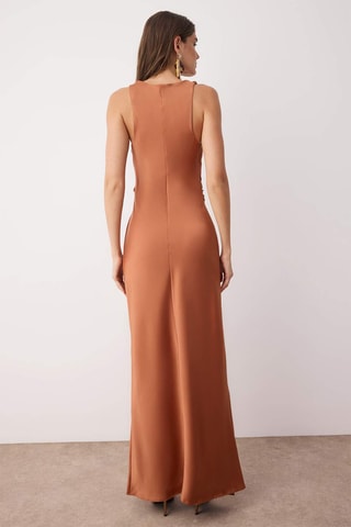 Robe longue - Marron