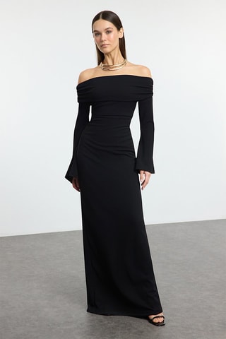 Robe longue - Noir