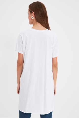 2 T-shirts oversize - Blanc et noir