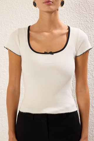 Top - Blanc