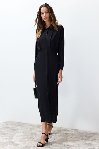 Robe chemise - Bleu