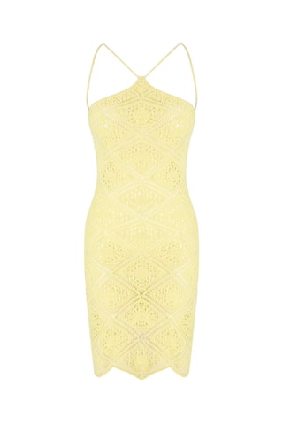 Robe de plage - Jaune