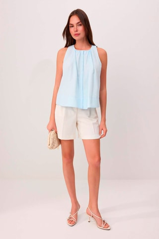 Blouse - Bleu clair