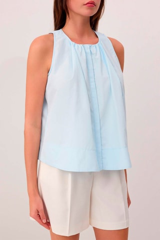 Blouse - Bleu clair