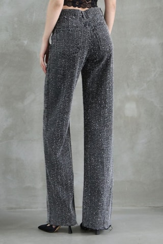 Jean wide legs - Noir
