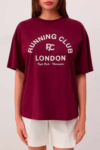 T-shirt oversize - Violet