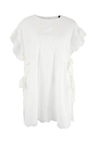 Robe de plage - Blanc