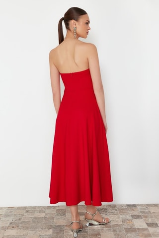 Robe bustier - Rouge