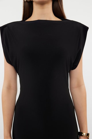 Robe midi - Noir