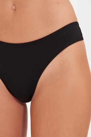 Tanga Noir - Noir