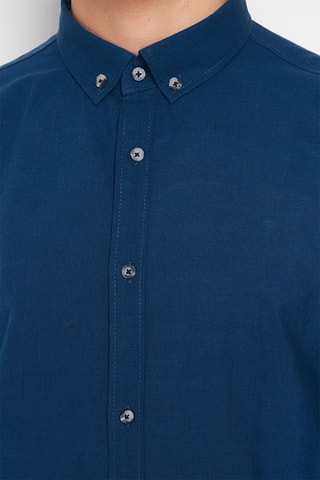 Chemise slim - Bleu