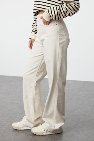 Jean wide legs - Blanc