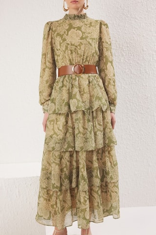 Robe longue - Vert