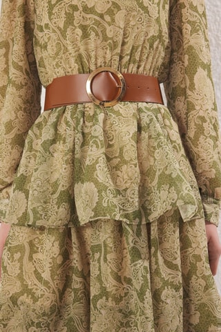 Robe longue - Vert