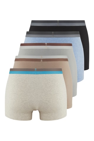 5 boxers - Multicolore
