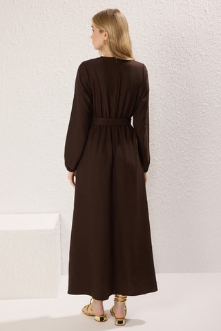 Robe longue - Marron