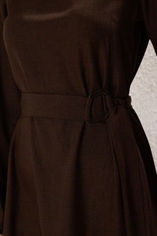 Robe longue - Marron
