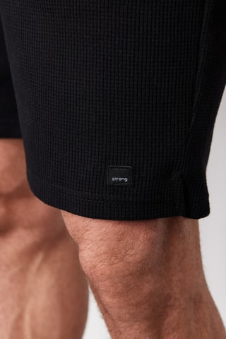 Polo et short regular - Blanc et noir