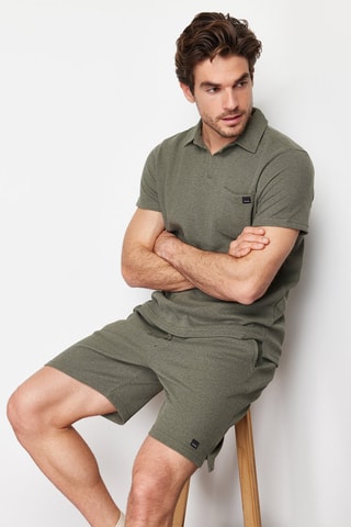 Polo et short regular - Vert