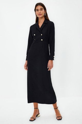 Robe longue - Bleu marine