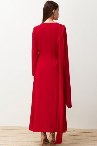 Robe longue - Rouge