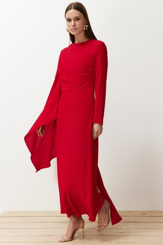 Robe longue - Rouge
