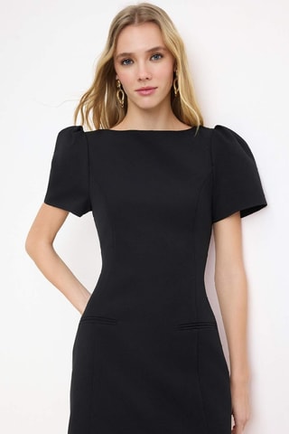 Robe droite - Noir