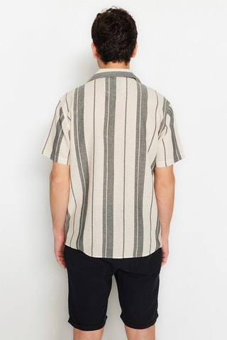 Surchemise - Noir et beige