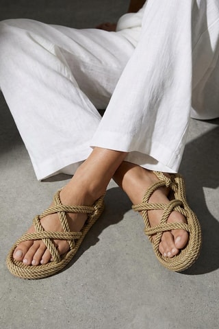 Sandales - Beige