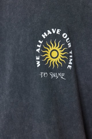 T-shirt oversize - Gris