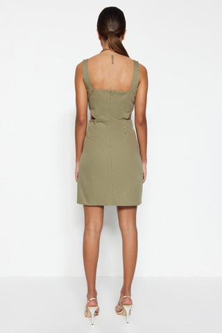 Robe droite - Kaki