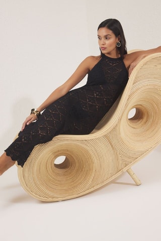Robe longue - Noir
