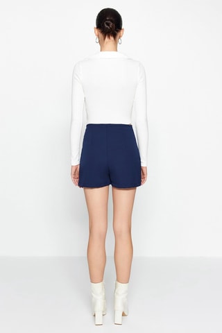 Jupe-short - Bleu marine