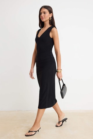 Robe midi - Noir