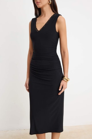 Robe midi - Noir