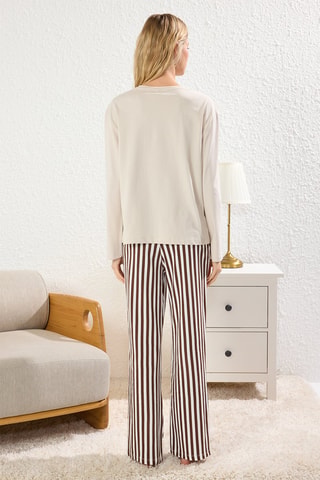 Pyjama - Blanc et marron