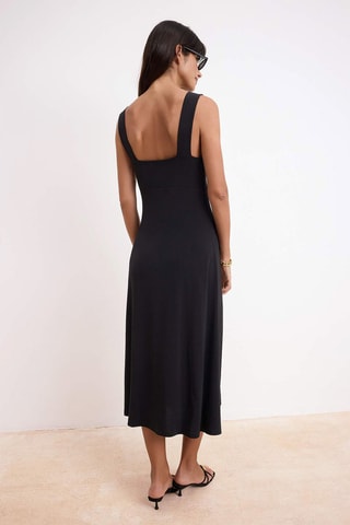 Robe midi - Noir