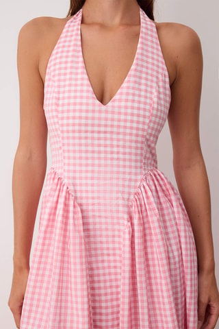 Robe midi - Rose