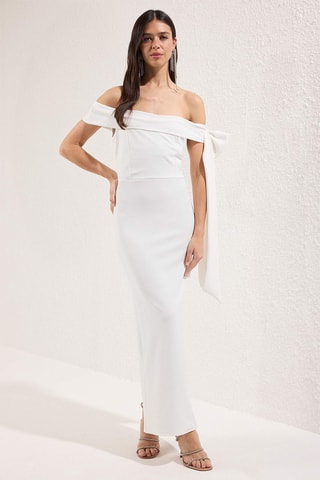 Robe longue - Blanc