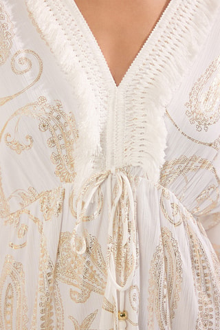 Robe de plage - Écru
