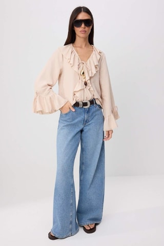 Blouse - Beige