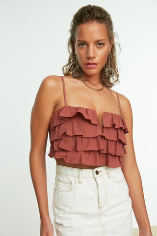 Blouse - Marron