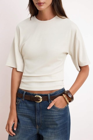 T-shirt - Beige