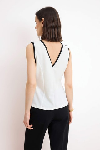 Top - Blanc