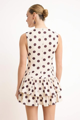 Robe patineuse - Écru