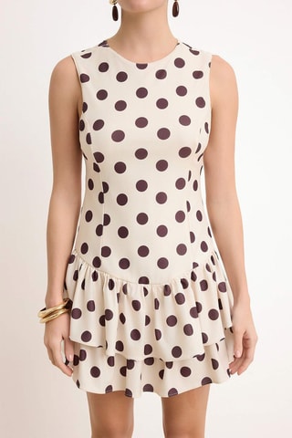 Robe patineuse - Écru