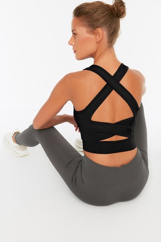 Brassière de sport - Noir