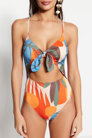 Maillot 1 pièce - Multicolore