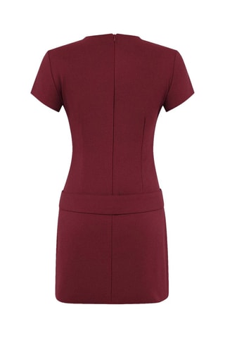 Robe droite - Rouge